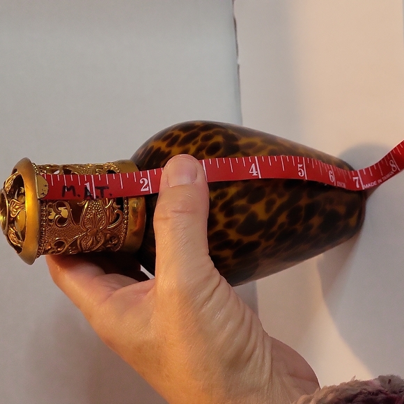 Leopard Art Glass Scentier - Picture 5 of 6